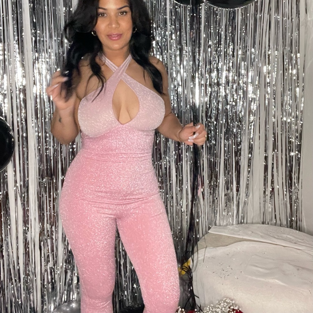 Pink jumpsuit Naked Wardrobe 💗